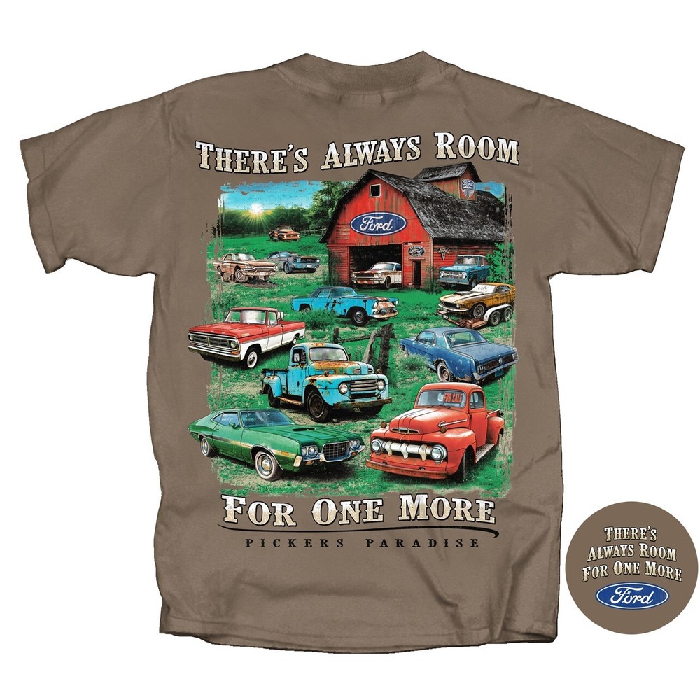 Joe Blow T’s Ford Always Room For One More T-Shirt Truck Mustang Gran Torino