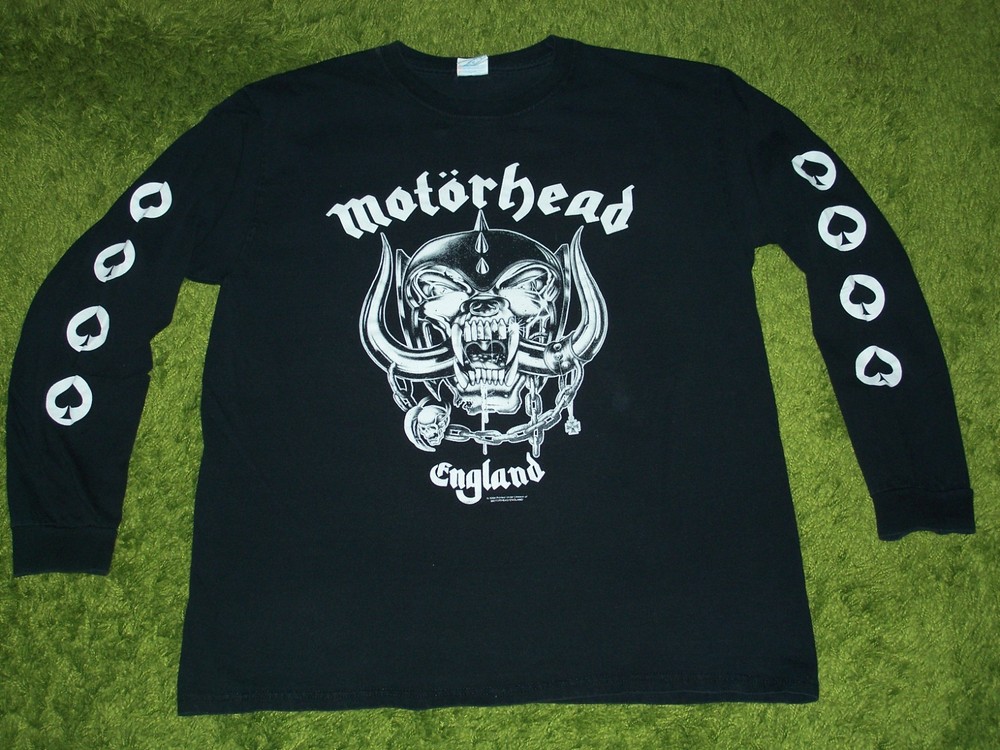 MOTORHEAD England Warpig LONG SLEEVE SHIRT L Metallica Black Sabbath Damned Ozzy