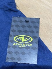 (Lot 3x)ATHLETIC WORKS DRIWORKS NAVY BLUE TRI BLEND MUSCLE Tank Sz M Bundle Of 3