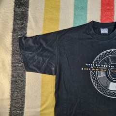 Vintage 1990s Bruce Springsteen & The E Street Band 1999 Tour Shirt XL Black