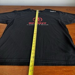 Craft Spartan Race T-Shirt Men’s Large Black Finisher Unbreakable
