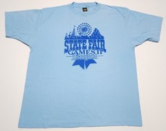 Vintage 1980s Disneyland State Fair Games II Anvil Made in USA 2XL Shirt