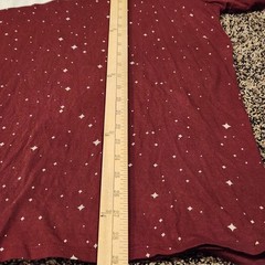 Nike Star AOP T-Shirt Dark Team Red/Light Bone Men’s XL