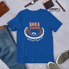 SHEA STADIUM Baseball New York Graphic Tee Short-Sleeve Unisex T-Shirt