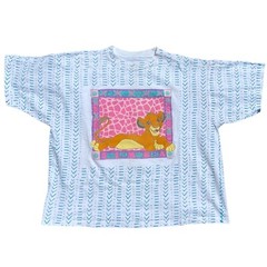 Vintage 90s Disney The Lion King Simba All Over Print Shirt Adult Single Stitch