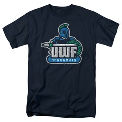 University of West Florida Adult T-Shirt Distressed Primary, Navy, S-5XL