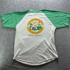 Vintage Augusta Sportswear Shirt Mens XL White Celtic Fox Logo Tee Raglan