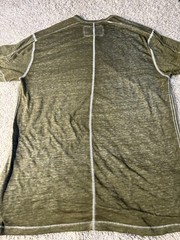Buckle Black Shirt Adult Extra Large 1XL Green Short Sleeve Casual Mens A234****