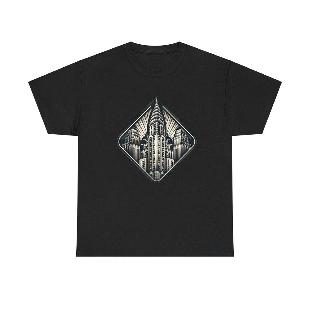 Unisex Adult T Shirt Chrysler Building Art Deco Vibes New York City Skyscraper