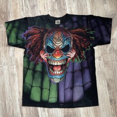 Clown T-shirt, Liquid Blue