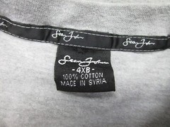 VINTAGE Sean John Shirt Mens 4XB Gray Baggy y2k 2000s Hip Hop XXXXL