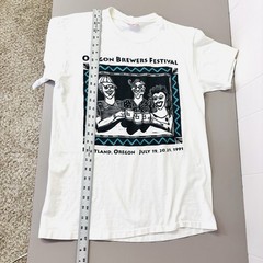 Vintage 90s Steadman Beer T Shirt Men’s Medium Oregon Brewery Festival 1991