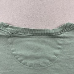 Duluth Trading Co T-Shirt Mens XL Green Relaxed Fit Longtail Blank Distressed