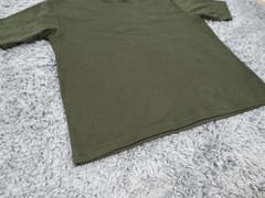 Vintage City Streets Shirt Mens XL Green Polyester Ribbed Knit Crew Neck Tee