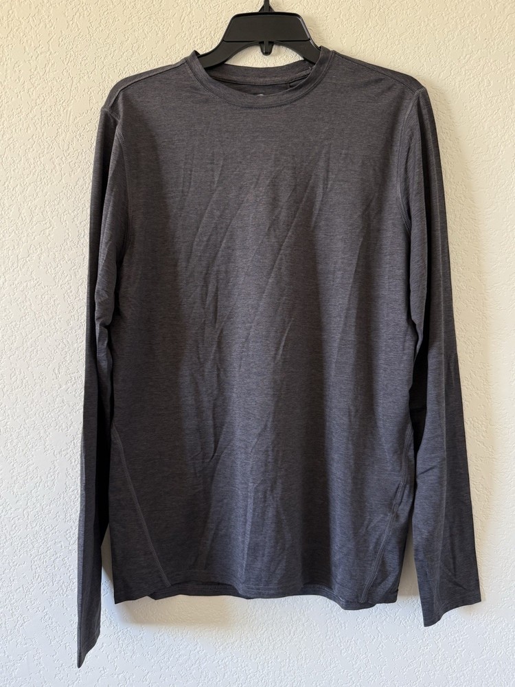 Greyson Shirt Mens Small Gray Shepherd Guide Sport Base Layer Hiking Camping NEW