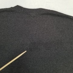 Shaka Active Men’s Dark Gray Soft Spun Cotton Crew Neck Basic T-Shirt Size XL