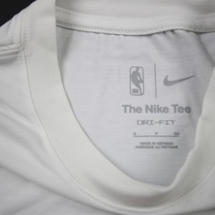 Nike NBA Authentics Nike Tee Short Sleeve Shirt Men’s White Used Multiple Sizes