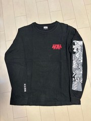 Akira Art of Wall Long Sleeve T-Shirt Black M Rare Official Event Exclusive