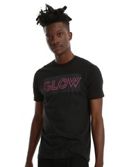 Mens GLOW “Gorgeous Ladies of Wrestling” Black Shirt New S-2XL