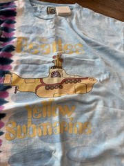 Liquid Blue Beatles Awesome YELLOW SUBMARINE T-Shirt XL Preowned All Over Print
