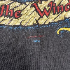 Vintage Fashion Victim Shirt Mens XL Black Spirit Of The Wind Western Skull 90s