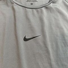 Nike Pro Dri-Fit Slim Fit Men’s 2XL Gray S/S Training T-shirt FB7929-084 *