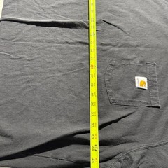 Carhartt Men’s Black and Grey T-shirt