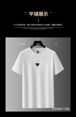New Fashion Trend Embroidered Summer Short Sleeve Luxury Men Streetwear T-Shirt