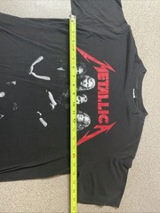 🔥🔥VINTAGE 80s Metallica and Justice For All – Shirt Size LARGE – Black – 1988