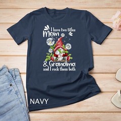 I have two titles MOM and grandma Dandelion Gnome mother day Unisex T-shirt