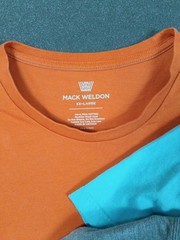 Lot of 3 Mack Weldon Mens Size Large(ACTUAL) Crew Neck T-Shirts
