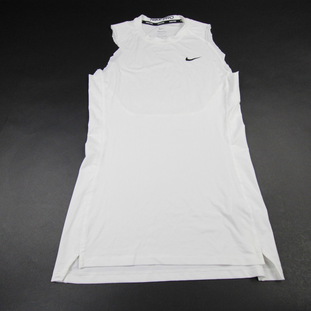 Nike Pro Sleeveless Shirt Men’s White Used L