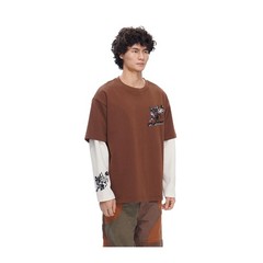 Valabasas Long Sleeve Shirt Inheritance Mens Brown VLBS-VSL1-1017