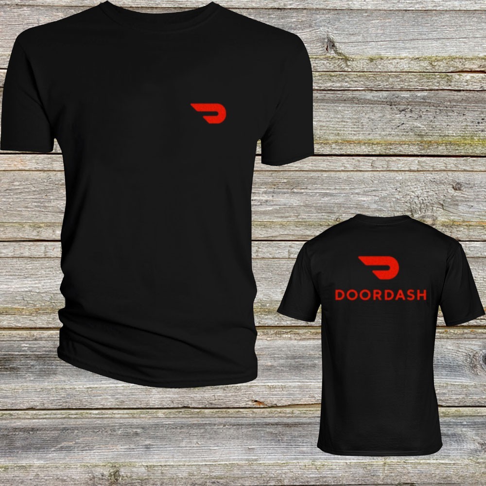 Door Dash T Shirt Car Food Delivery Service DoorDash Driver Shirt Man FWR02