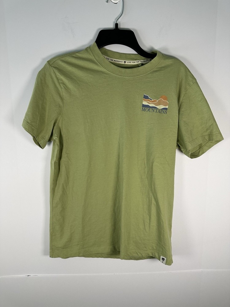Free Planet Life Is Better In The Mountains Shirt Green Unisex XS Extra Small