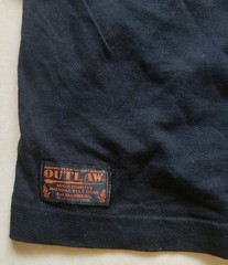 CORIN Outlaw Motorcycle Gear Japan Mens Raglan Bikers T-Shirt Size L Grail Rare