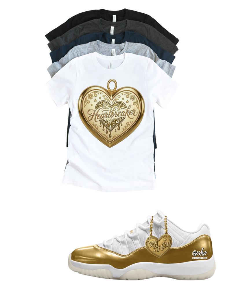 Jordan 11 Low WMNS “Mother’s Day” Heartbreaker Matching T-Shirt Custom Sneaker