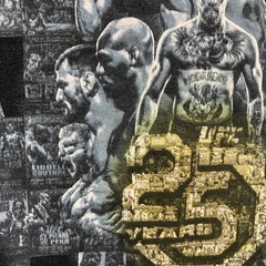 Men’s T Shirt UFC 25 Lots Of Fighters Graphic Reebok Size Medium Thin Black