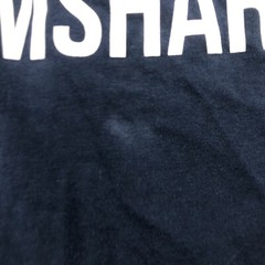 Gymshark Shirt Men Small Blue Long Sleeve Spell Out Casual Logo *