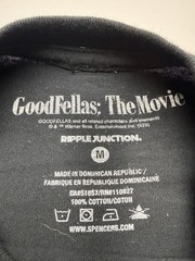 Ripple Junction Shirt Mens Medium Black Goodfellas Movie Scene Graphic Tee Mafia