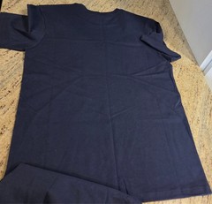 New! Lot of 2 Outerknown Mens XS Tee Shirt 100% Organic Cotton Blue Peru