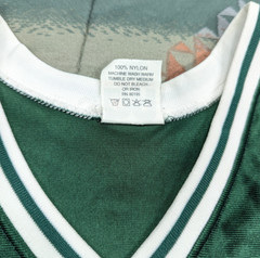 DON ALLISON Vtg New Hampshire AAU Shooting Stars Basketball Jersey Shiny Large