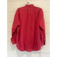 Mens POLO Pink Blake 100% cotton Long Sleeve Button Down Shirt sz XL