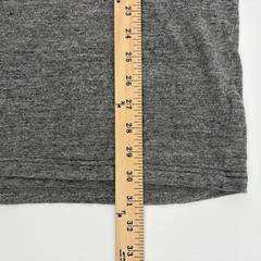 Y2k American Eagle Mens Shirt XXXL Gray Graphic Tee Vintage Fit Felt Applique