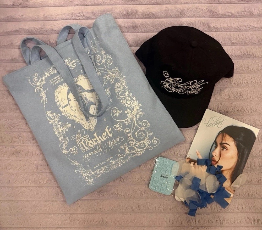 Madison Beer Locket Tour VIP Merch Package Swag Ships Fast