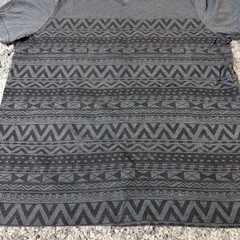 LOT OF 4 – Various Brands, Men’s Gray Short Sleeve Vneck Tshirt, Large