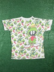Vintage 90s Wild Oats Marvin the Martian All Over Print T-Shirt