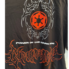 Civil Regime x Star Wars Darth Vader Graphic Print T-Shirt Black Red OS M