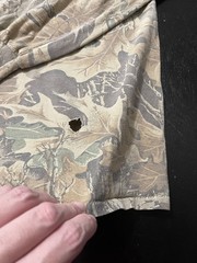 Vintage Ace Sportswear Camo Long Sleeve Shirt, No Size, Fits: XXL – Made in USA