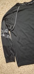 AND 1 Basketball Long Sleeve Shirt Black Youth Young Adult Hoop Y2K Medium Large